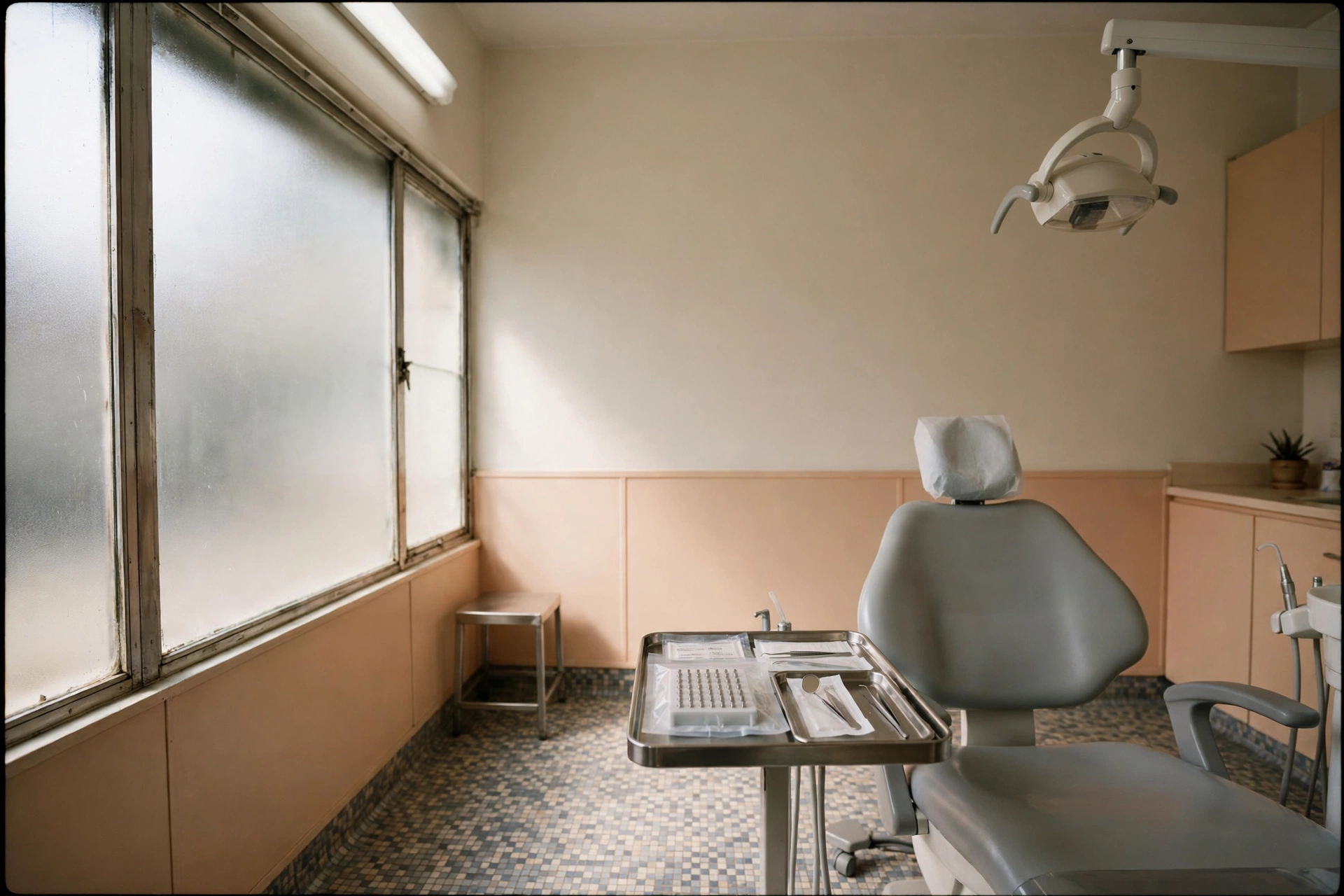 The treatment room at Dental Specialists, prepared and ready for an implant appointment